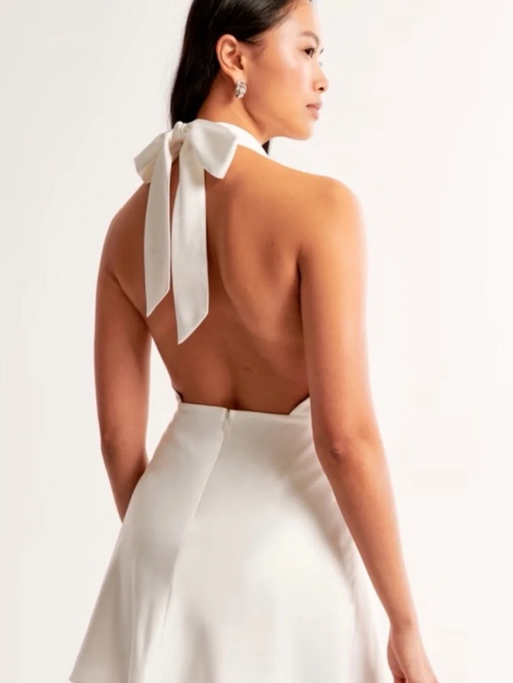 Abercrombie & Fitch Cowl Neck Halter Mini Dress - Picture 2 of 3